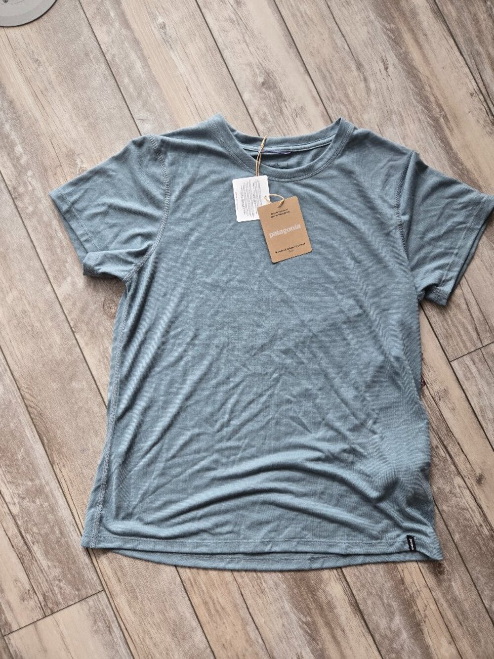 Patagonia W'S CAP COOL TRAIL SHIRT BLUE XS NWT